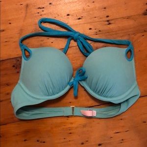 Victoria’s Secret Blue Bombshell Push-Up Bikini